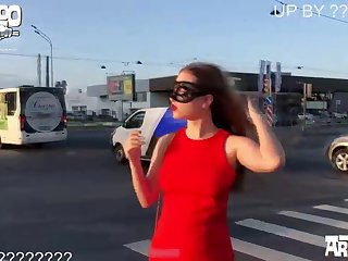 Ballooned Out As She Pressed Them Together And Squeezed